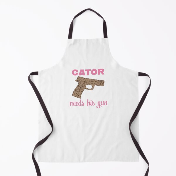 Item preview, Other Guys Gator Needs His Gun Pink designed and sold by PotentQuotable.