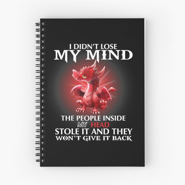 Item preview, Dragon I Didn't Lose My Mind designed and sold by Maxartdesigns.