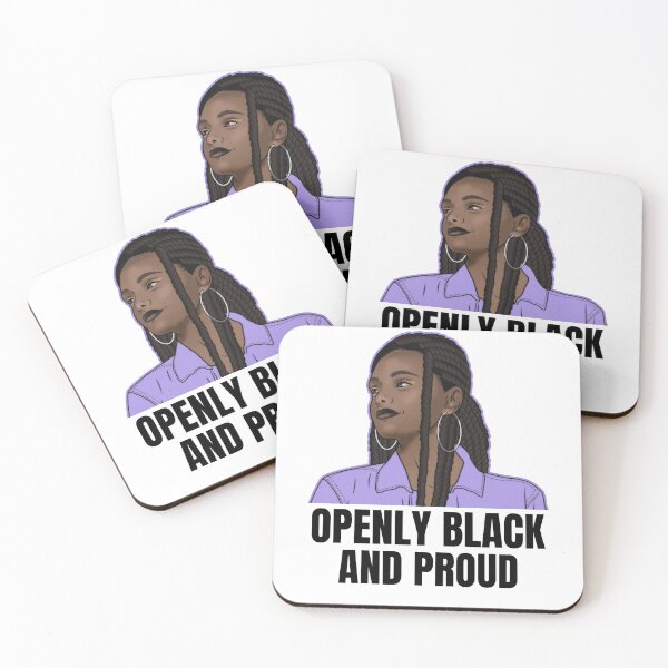 Item preview, Openly Black And Proud designed and sold by curledup-cat.