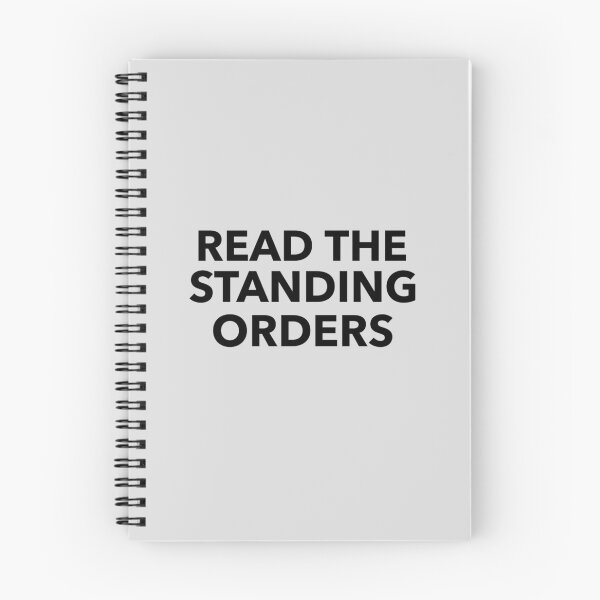 Item preview, Read The Standing Orders Handforth Parish Council Black Text designed and sold by katiekendall.
