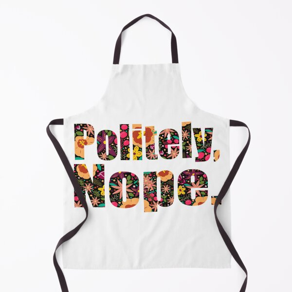 Item preview, Politely Nope designed and sold by Renee Rigdon.