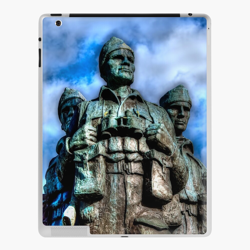 Commando Statue iPad Case & Skin