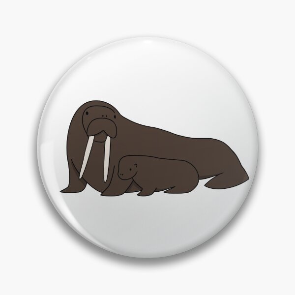 Item preview, Walrus | Arctic February Prompt List 2021 | QuirkyDolphin designed and sold by QuirkyDolphin.
