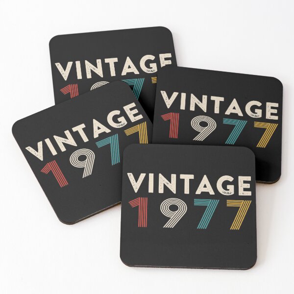 Item preview, Vintage 1977 Shirt, Distressed Retro Fade, 44th Birthday, 44th Birthday Gift, 44th Birthday Party, 44th Birthday Shirt, 1977 T-Shirt designed and sold by ihsanestore01.