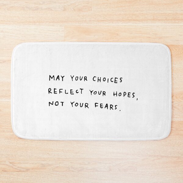 Item preview, May your choices reflect your hopes, not your fears Nelson Mandela Quote designed and sold by ruidaniel.