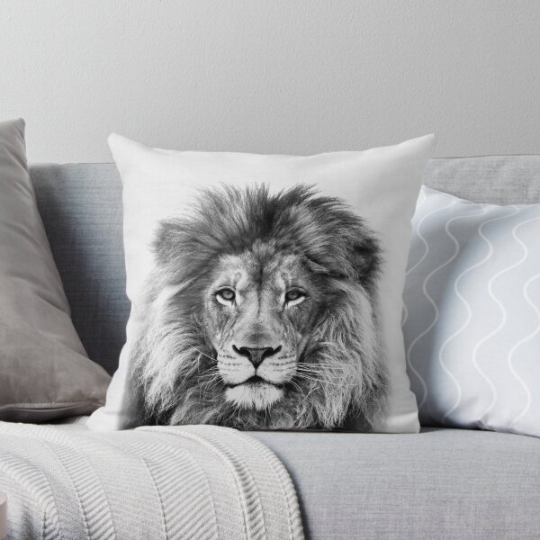 Lion Throw Pillow