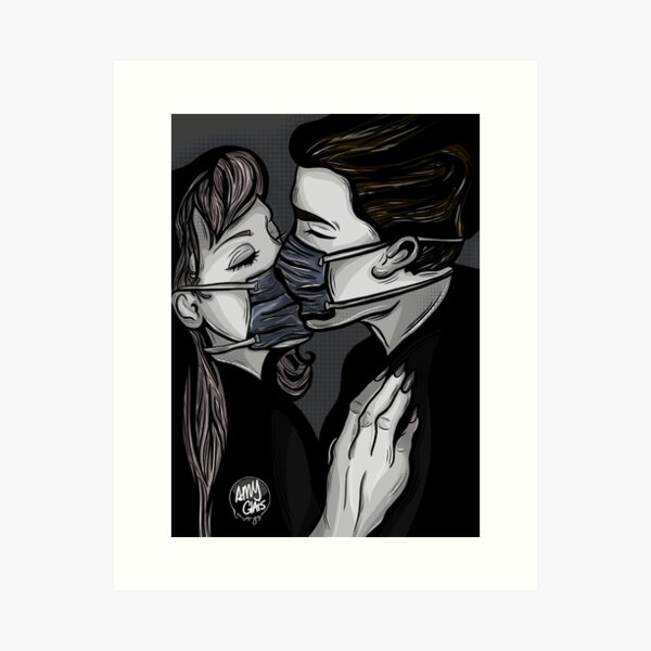 Item preview, Pandemic Kiss designed and sold by AnnyGlais.