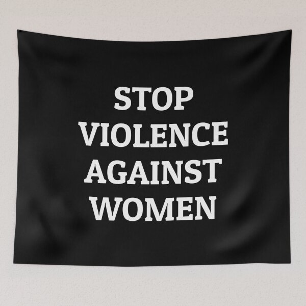 Item preview, Stop violence against women - international women's day designed and sold by Inspirationmotivation.