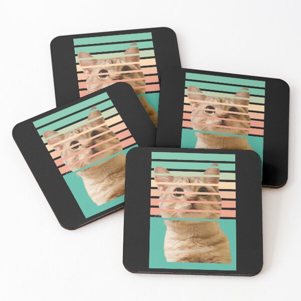 Item preview, OMG A Retro Cat, She Looks Slightly Disturbed! designed and sold by Zuepfelmuetzen.