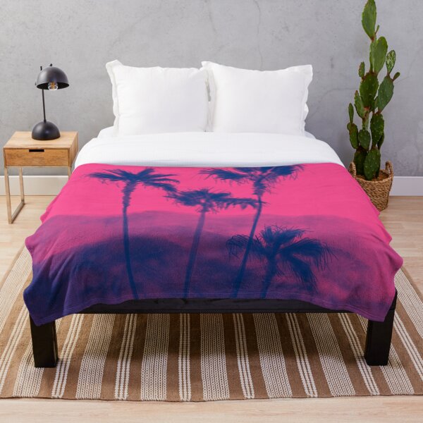 Item preview, Palm Trees in Fuchsia | Art print designed and sold by Covo Studio.
