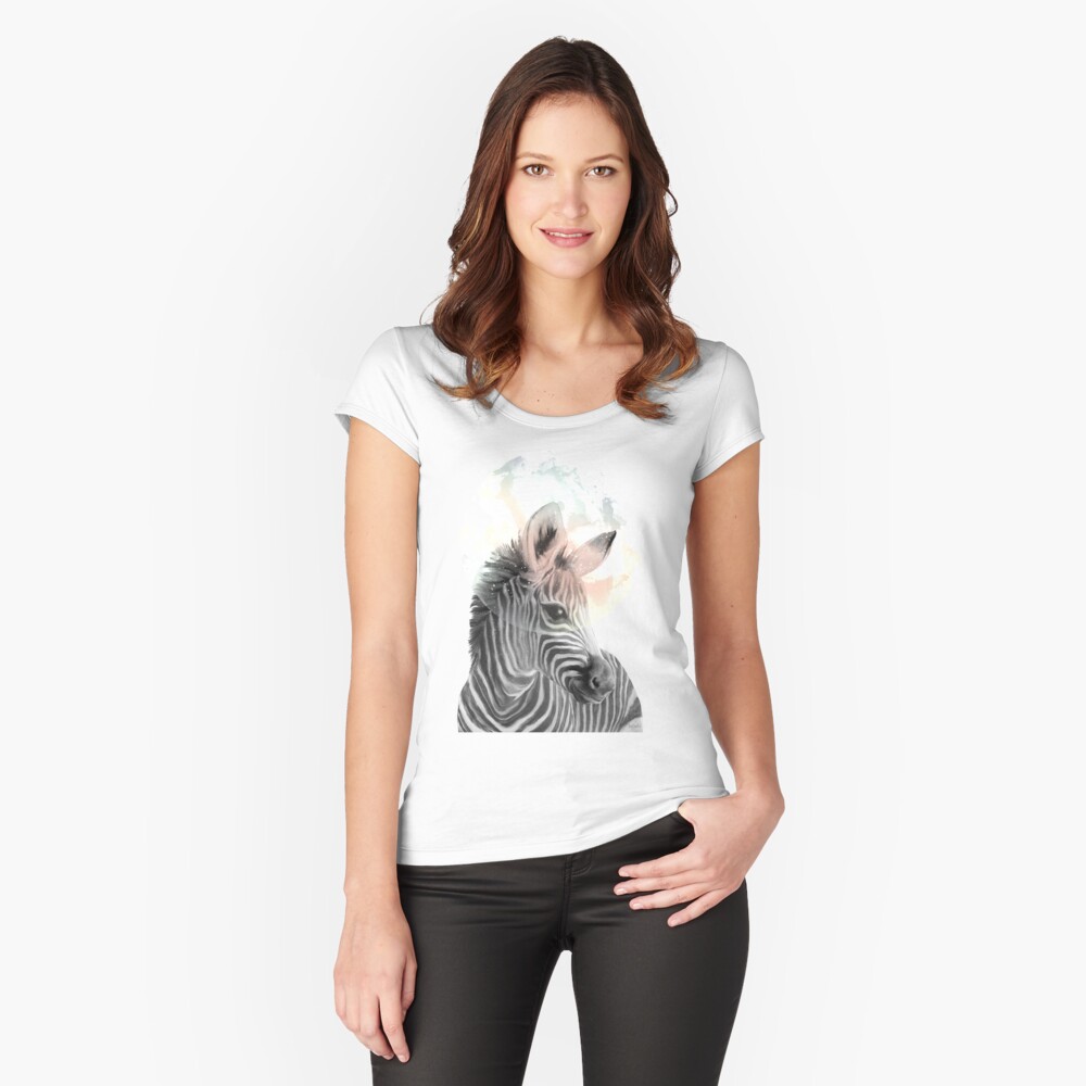 Item preview, Fitted Scoop T-Shirt designed and sold by AmyHamilton.