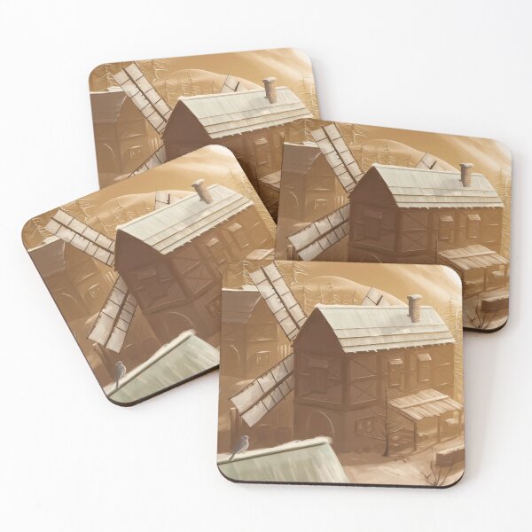 Item preview, snowy mill designed and sold by LeaPoupin.