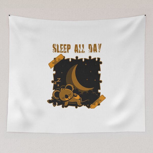 Item preview, Sleep all day, world sleep day. designed and sold by Lux Ac Store.