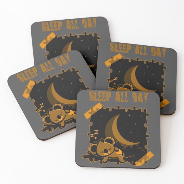 Item preview, Sleep all day, world sleep day. designed and sold by Lux Ac Store.