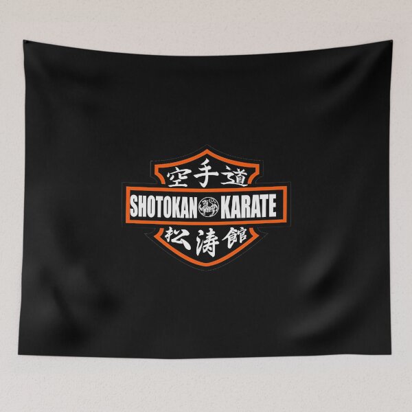 Item preview, Shotokan Karate Moto-Cruiser Style Emblem designed and sold by Zanshin-Art.