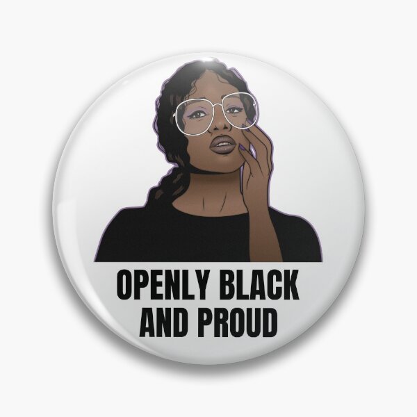 Item preview, Openly Black And Proud designed and sold by curledup-cat.