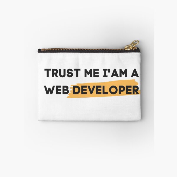 Item preview, trust me i'am a web developer, gift for him, gift for her, gift for programer,developer,coder designed and sold by DevDn.