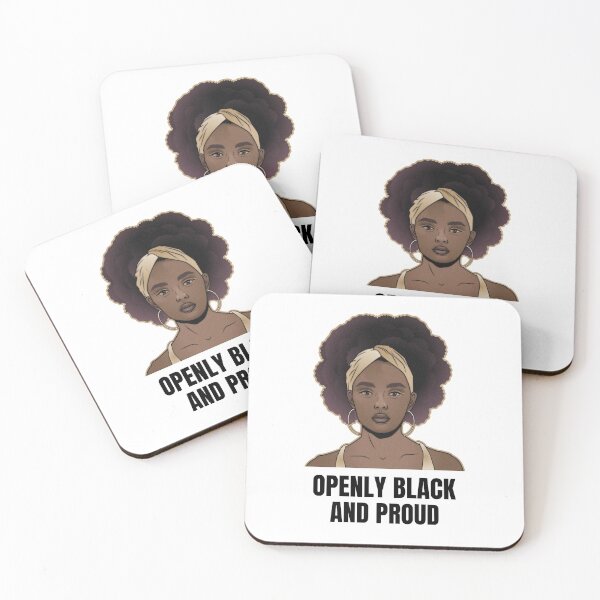 Item preview, Openly Black And Proud designed and sold by curledup-cat.