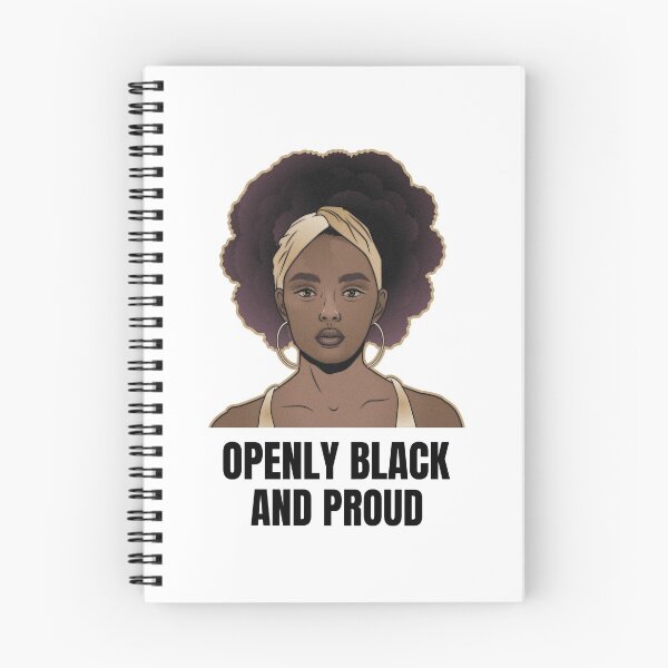 Item preview, Openly Black And Proud designed and sold by curledup-cat.