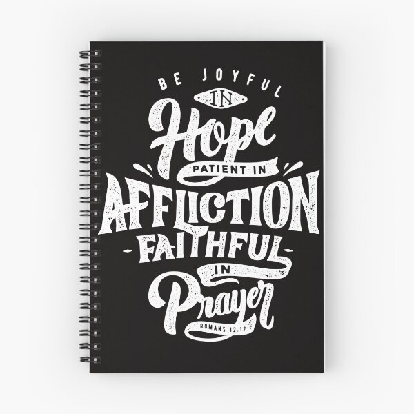 Item preview, Be joyful in hope patient in affliction faithful in prayer designed and sold by tshirt-factory.