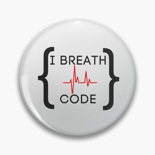 Item preview, i breath code, gift for him, gift for her, gift for programer,developer,coder designed and sold by DevDn.