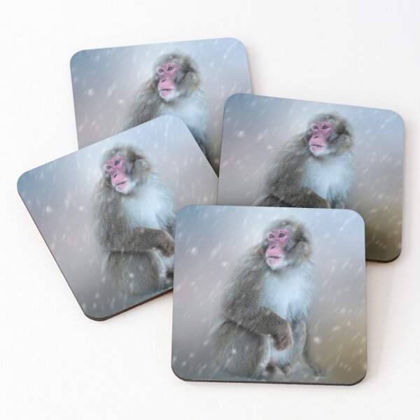 Item preview, Japanese Macaque in Snow designed and sold by Nethycurl.