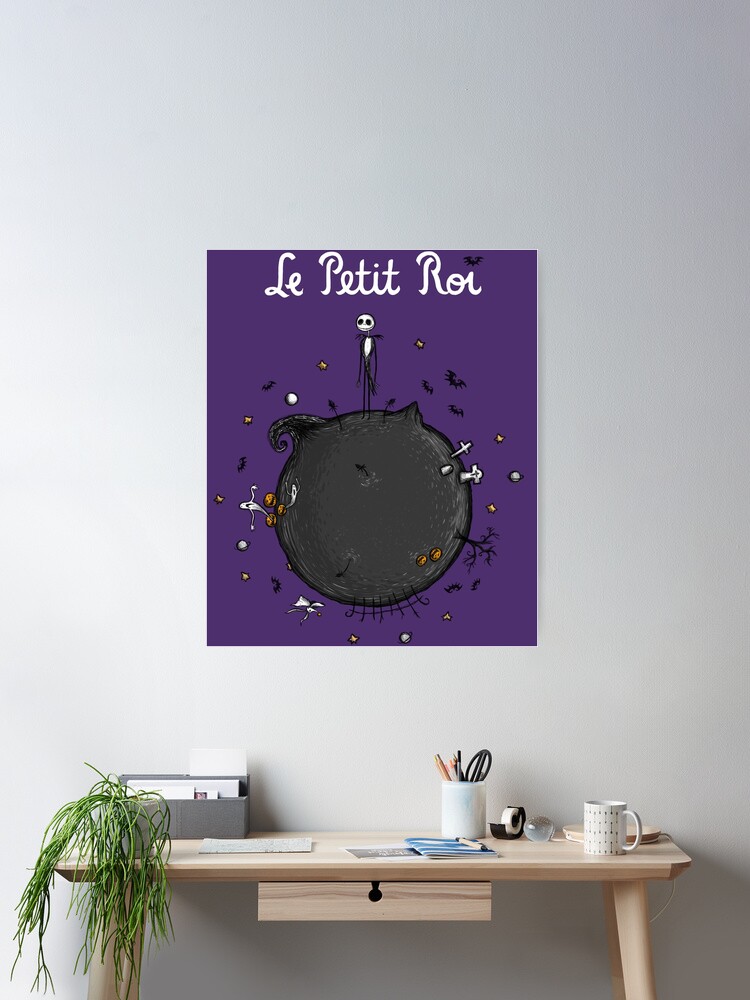 Imagen 2 de 3, Póster con la obra El pequeño rey, diseñada y vendida por paula-garcia.