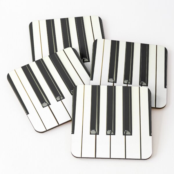 Item preview, Acoustic piano keys from top angle view designed and sold by Michaelerch.
