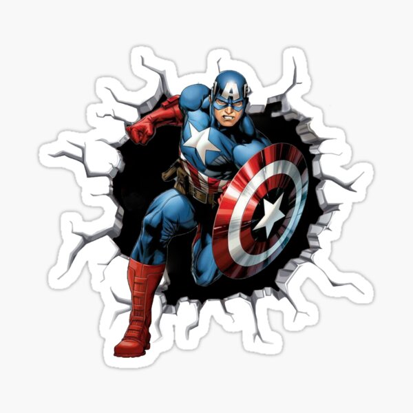 Captain America Sticker