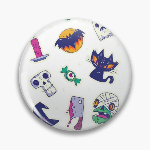 Item preview, Halloween stickers designed and sold by BubbleMerchON.