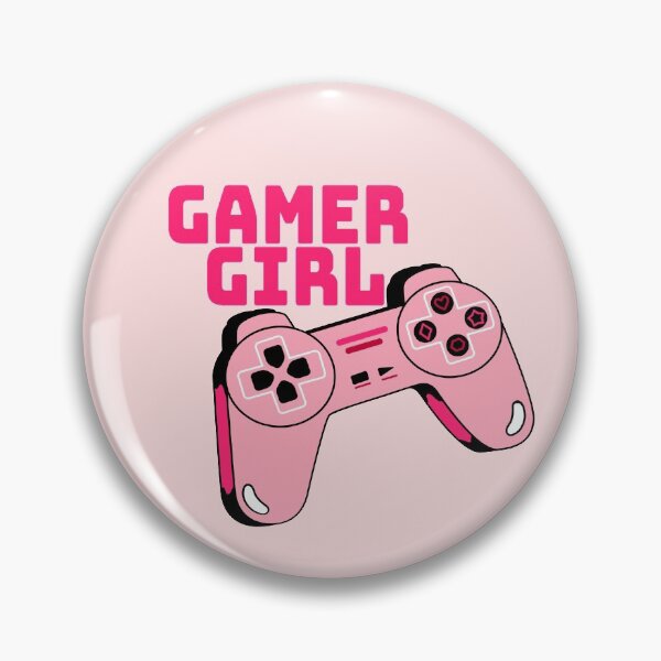 Artikelvorschau, Kopie von Gamer Girl - cooles Pink und Blau entworfen und verkauft von priyankajustine.
