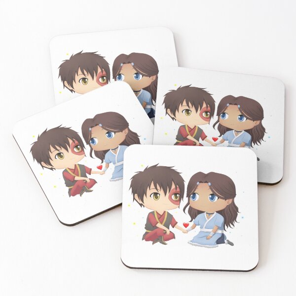 Item preview, Katara and Zuko  designed and sold by Kabella-.