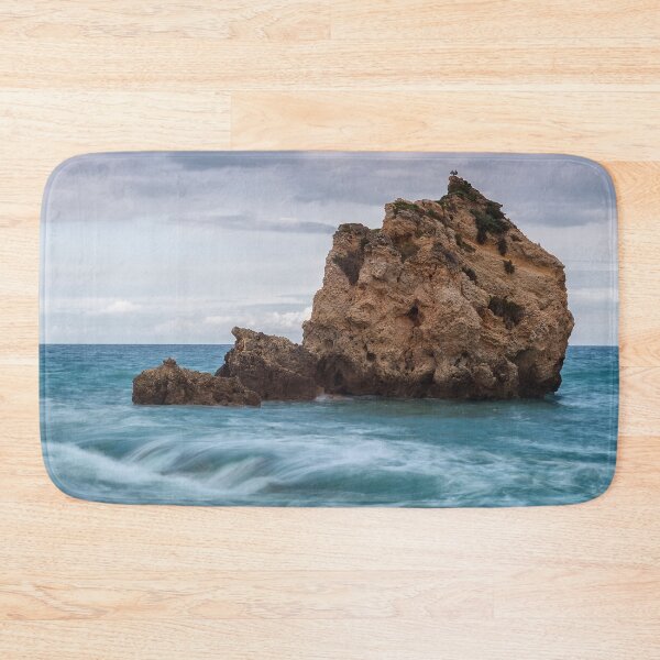Item preview, Bird Standing At Lonely Rock On The Sea designed and sold by JTS STORE.
