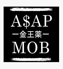 Asap Rocky Mob Photographic Print