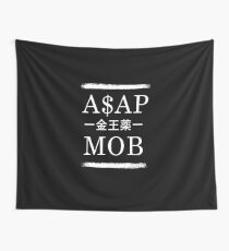 Asap Rocky Mob Wall Tapestry