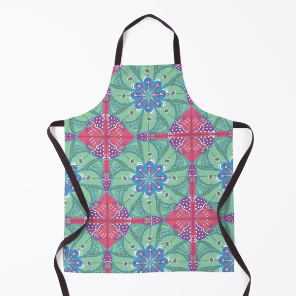 Item preview, Granny Chic Amethyst Flower tiles designed and sold by sueshorman.