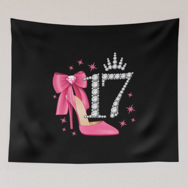 Item preview, 17th Birthday. 17 years old girls, ladies designed and sold by iclipart.