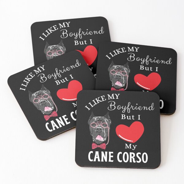 Item preview, I Love My Cane Corso Dog Girlfriend Gift designed and sold by FOGODesigns.
