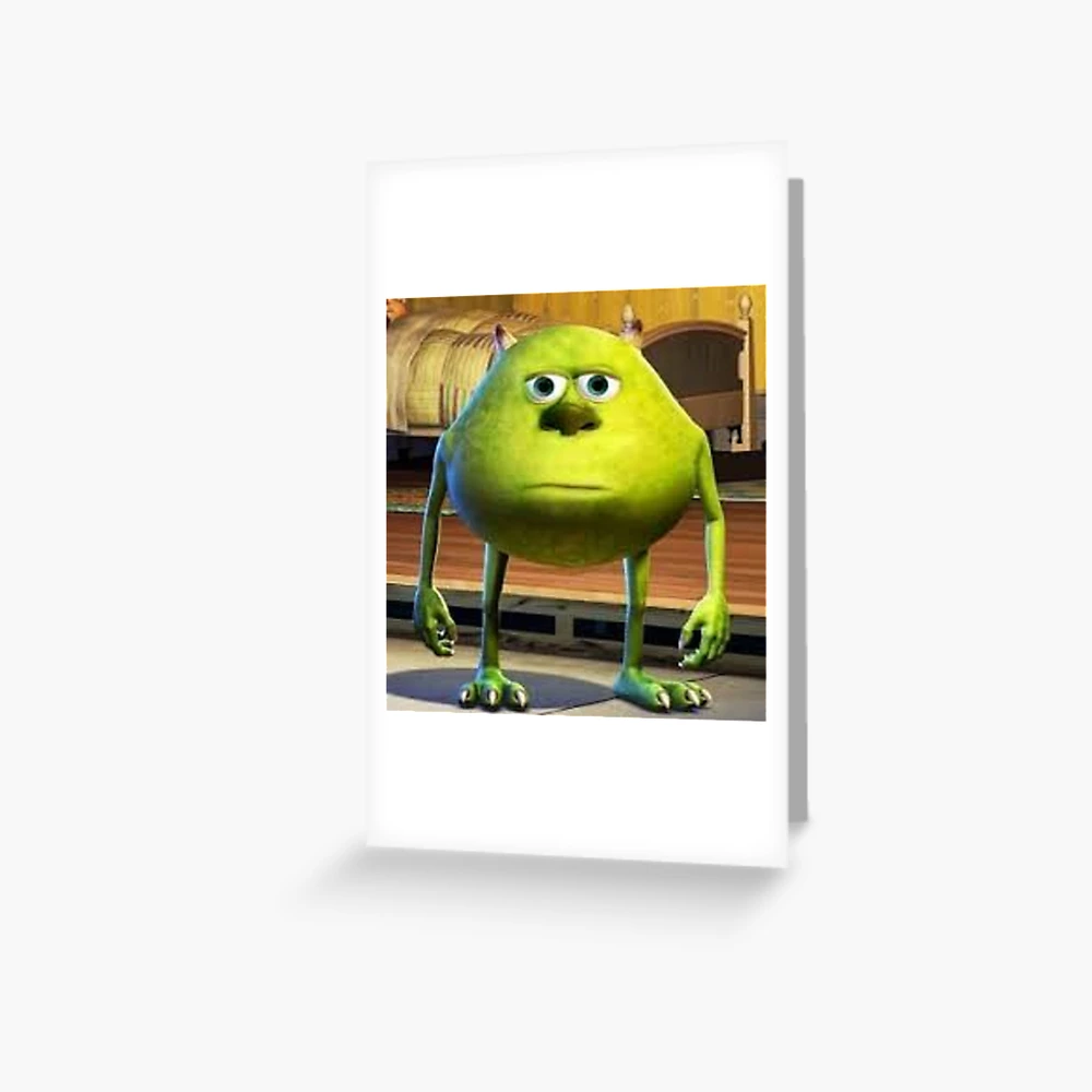 Two Eyed Mike Wazowski Greeting Card for Sale by tttatia