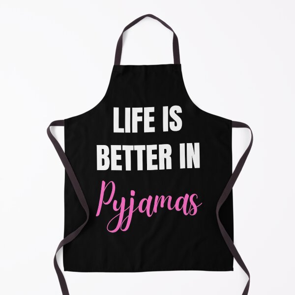 Item preview, Life is Better in Pyjamas Pink Design designed and sold by Flow-Store.
