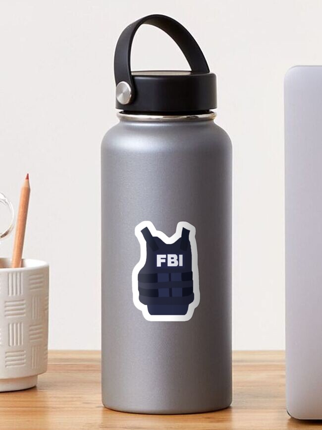 Thumbnail 1 von 3, Sticker, FBI-Weste designt und verkauft von islabbb.