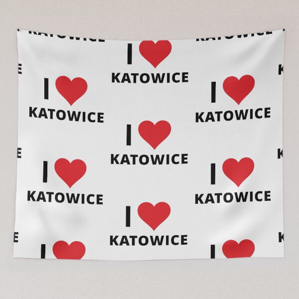 Item preview, I Love Katowice (light) designed and sold by mugify.