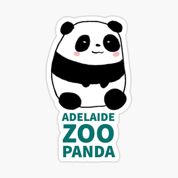 Adelaide zoo panda Sticker
