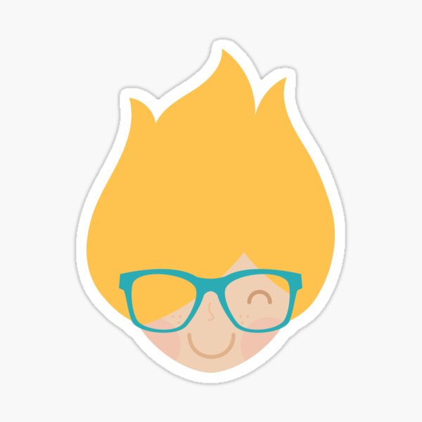 Cute Kawaii Girl Sticker