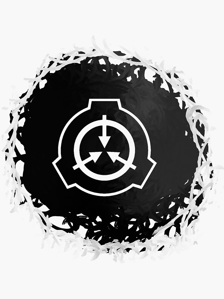 SCP Foundation Logo Emblem Cut Vinyl Decal up to 12 Inches 