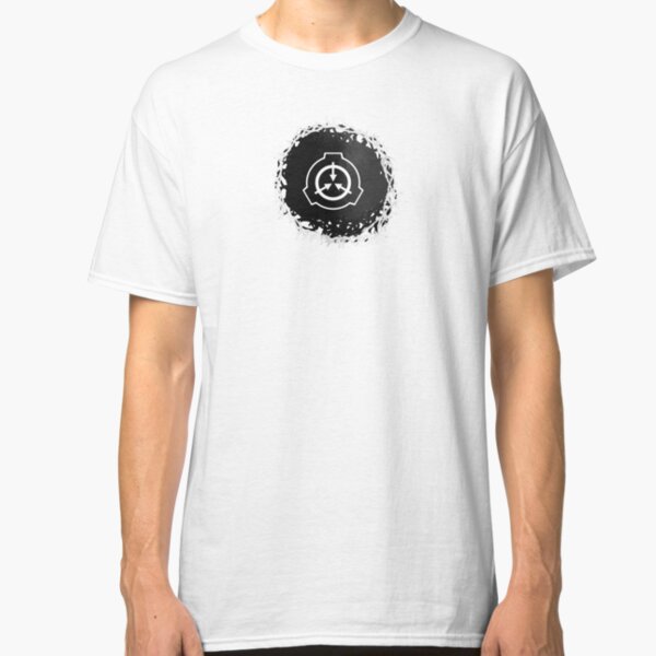 Abstact SCP symbol (black version) Classic T-Shirt