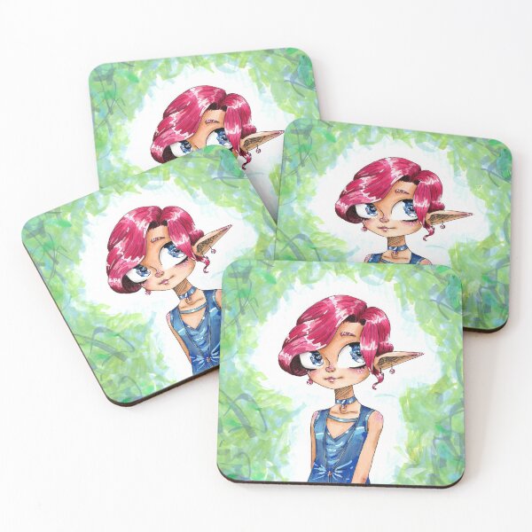 Item preview, chibi cute colourful elfe designed and sold by Adca-art.