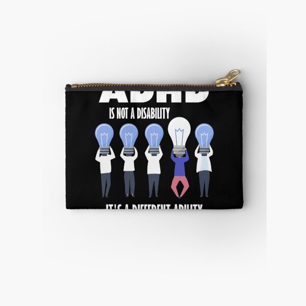 Item preview, ADHD Is Not a Disability It's a Different Ability designed and sold by DesignByJK.