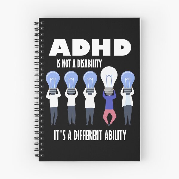 Item preview, ADHD Is Not a Disability It's a Different Ability designed and sold by DesignByJK.