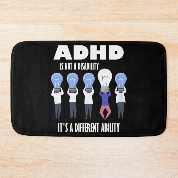 Item preview, ADHD Is Not a Disability It's a Different Ability designed and sold by DesignByJK.